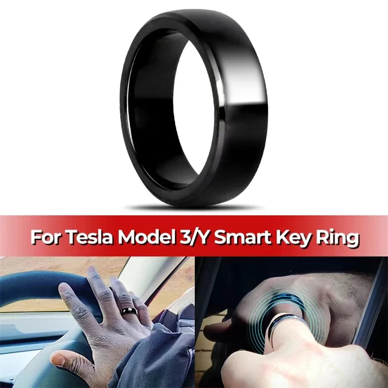 ElectraCraft Waterproof NFC Key Ring for Tesla Model 3 & Model Y – Original Chip Fob