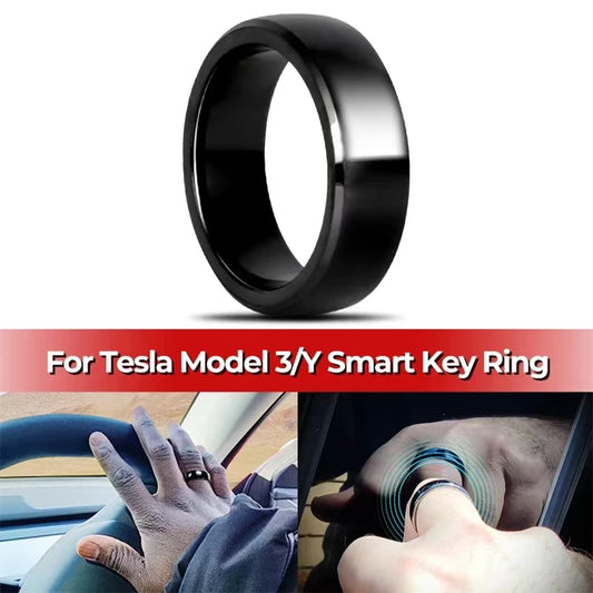 ElectraCraft Waterproof NFC Key Ring for Tesla Model 3 & Model Y – Original Chip Fob